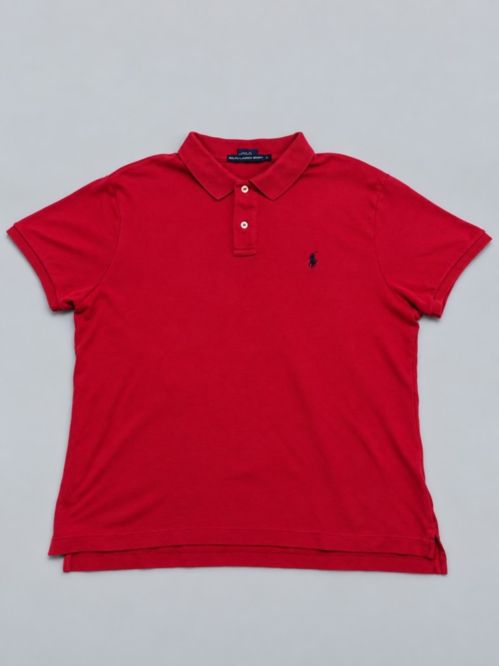 Polo by Ralph Lauren Men’s Bright Red Sport Short-Sleeve Polo